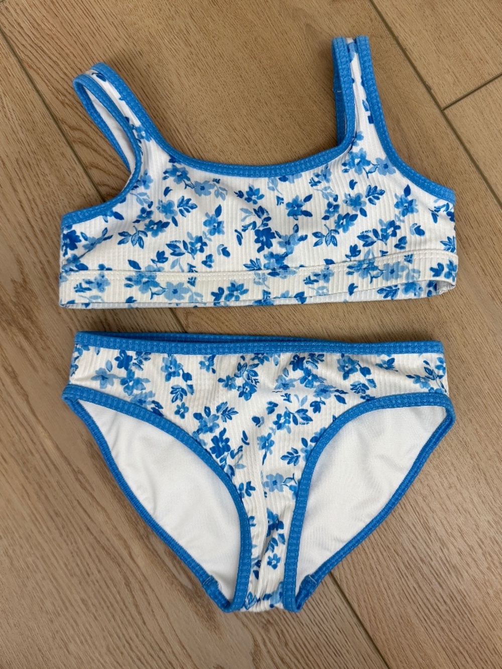 Abercrombie Kids Floral Swimsuit 2 Piece Size 5/6